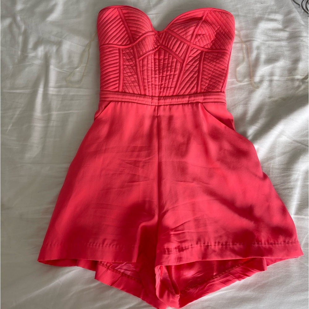 Parker Silk Corset Top Romper - Picture 3 of 4